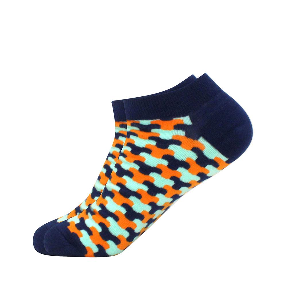 Men's Socks Invisible Short Summer Socks Quality Business Casual spring Color Combed cotton diamond astronaut Boat Socks