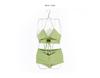 [Limited Time Offer] Korean-Style Lace-Up Push-Up High-Waist Split Bikini with Sexy Backless Design for Women