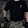 Men's Navy SEAL Tactical Cotton T-Shirt Military Fans PVS18 Night Vision Gauge Printed Short Sleeve T-Shirt Summer Casual Top