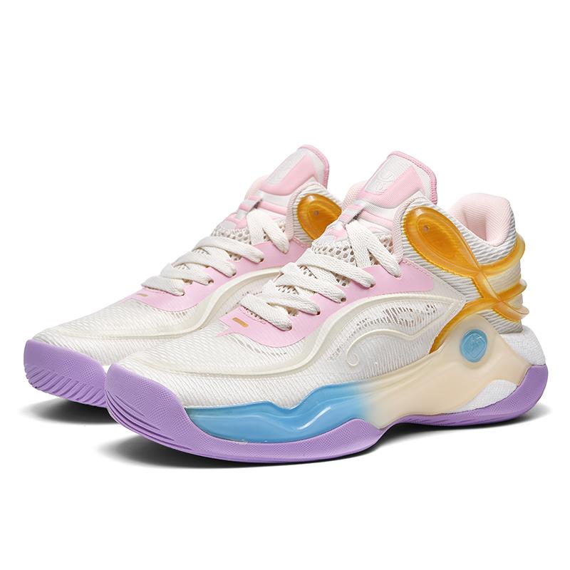 

Износостойкая сетка для аутфилда, светящаяся в темноте, дышащие кроссовки для реальной игры в баскетбол, студенческая поддержка, нескользящие 45