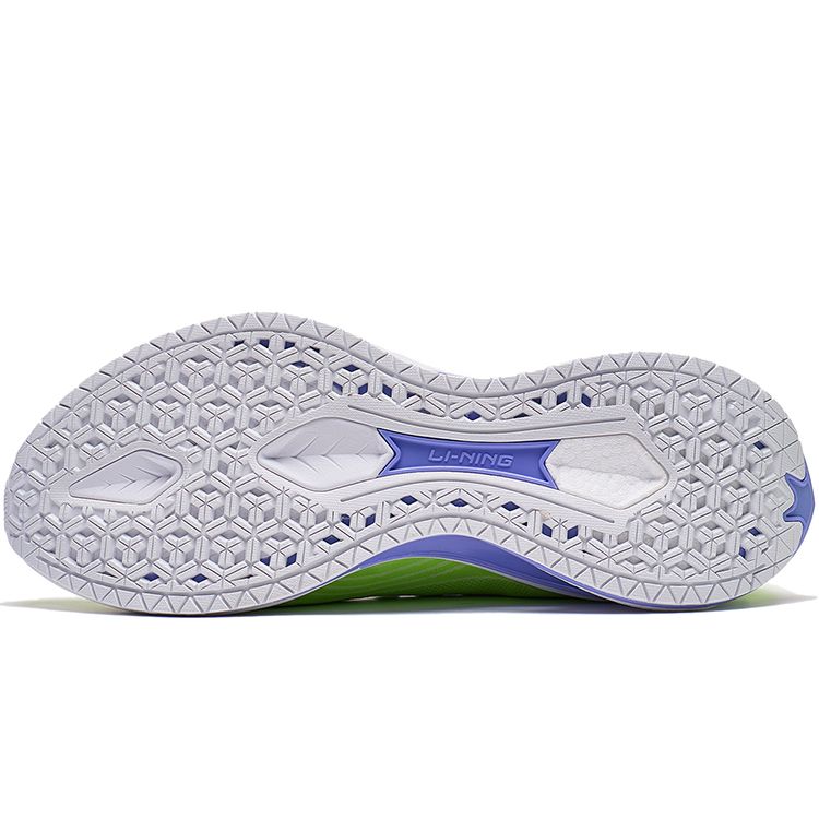 Li Ning Wu Shi 5S 3.0 Daily Sports Versatile Non-Slip Wear-Resistant Breathable Low-Top Running Shoes Men Sneaker Vanilla-Green ARST001-4