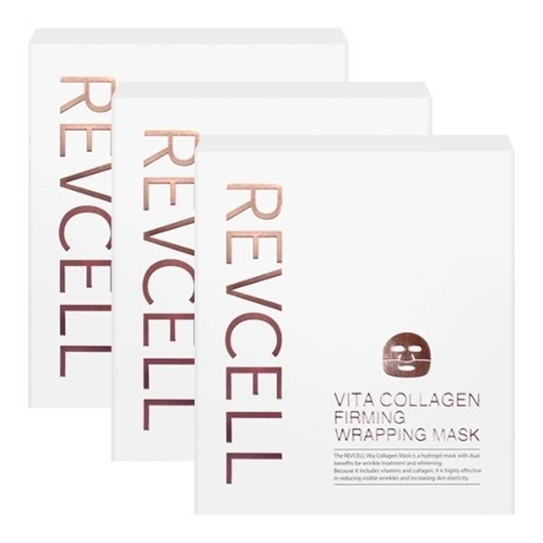 REVCELL Vita Kollagen Straffende Wrapping Maskenpackung 5 Blatt X 3 Schachteln_20621620_672009