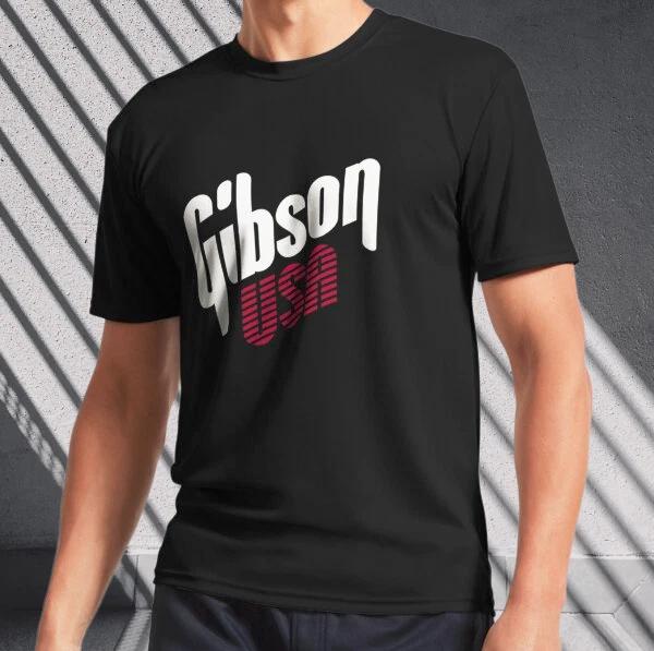 Men s and Women s T-shirts Gibson USA Merchandise Essential XXXXL