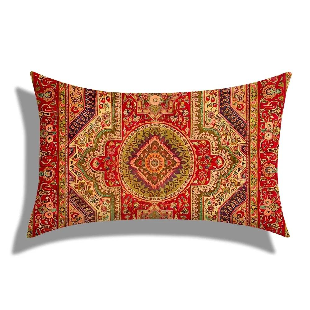 Marokkaanse stijl enkele kussensloop huis slaapkamer woonkamer bank lendenkussenhoes 50x70cm