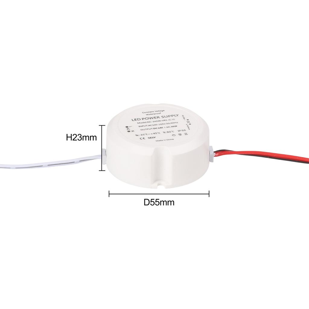 24V AC To DC Power Supply Transformer for LED Drivers Waterproof Design Efficient and Flexible Options 36W 48W 60W