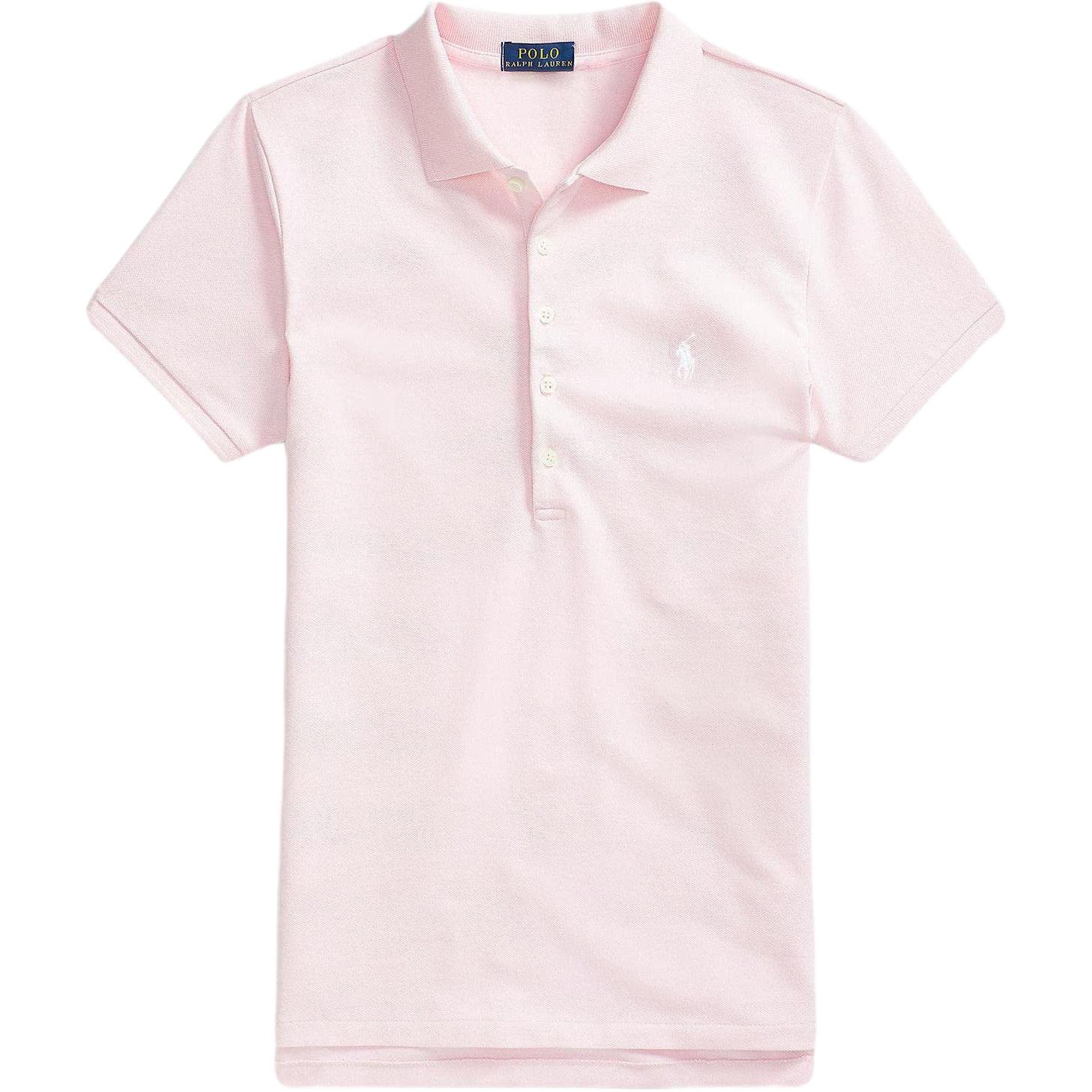 

Хлопковая мужская футболка-поло с коротким рукавом и вышитым логотипом Polo Ralph Lauren, приталенный крой, женские топы 211870237012 S