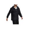 Adidas Logo Letter Print Hooded Straight Fit Warm Jacket Men Jacket Black GM0895