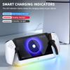 RGB Portable Charging Dock Charging Stand Station for PS5 Portal Consoles Accessories with 7 Lighting Modes and Type C Cable Quick Charging with Light