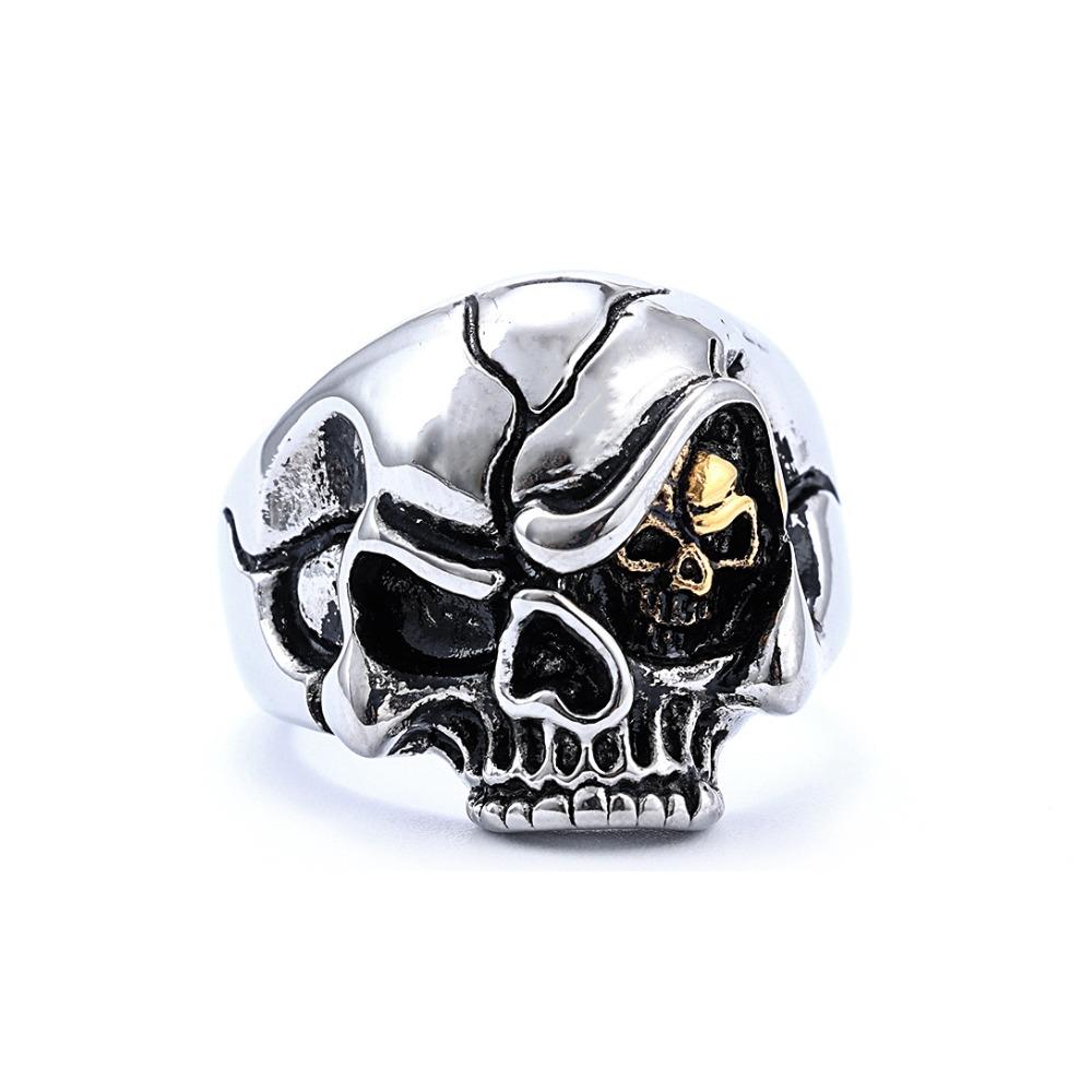 Multi-style Skull Rings, Retro Punk Men's and Women's Rings, Motorcycle Party Trendy Accessories