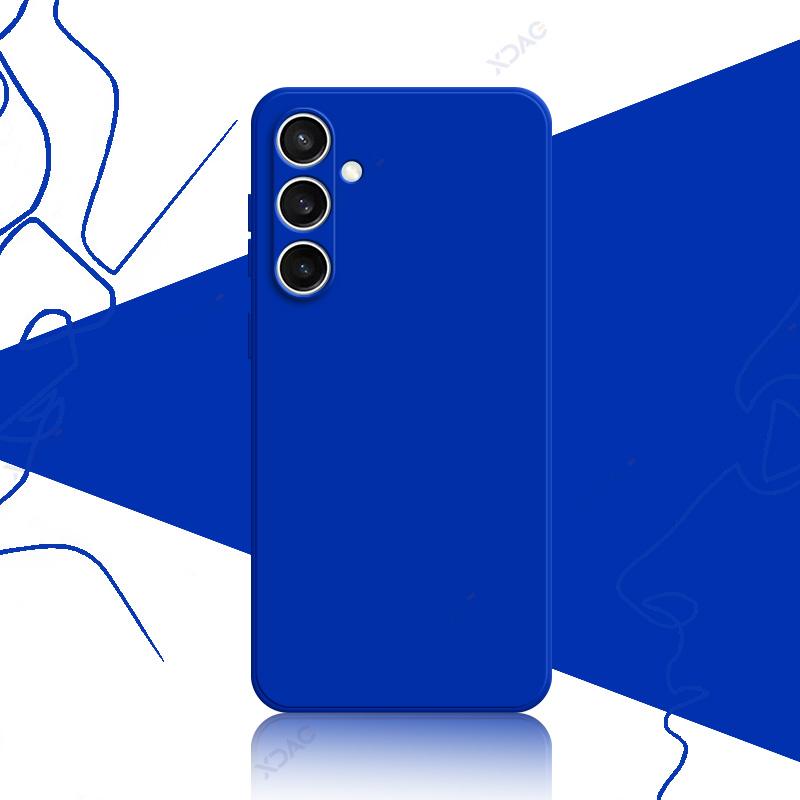 

Чехлы для мобильных телефонов Samsung Galaxy S24 FE SamsungS24FE 5G 360 Soft Luxury Square Liquid Silicone Водонепроницаемые чехлы Samsung S24 FE