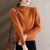 Elegant High Neck Sweater: Cozy & Chic, Perfect Warm Knit Top for Women - Versatile Solid Color, Ideal for Fall/Winter