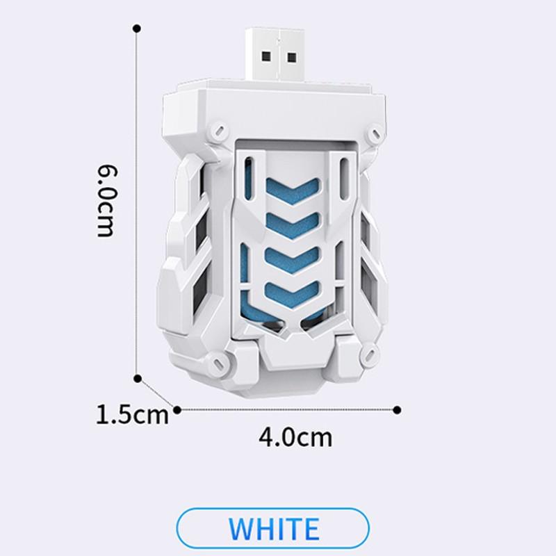 

Электрический репеллент от комаров беспроводной убийца комаров антимоскитный кемпинг домашний портативный USB перезаряжаемый белый