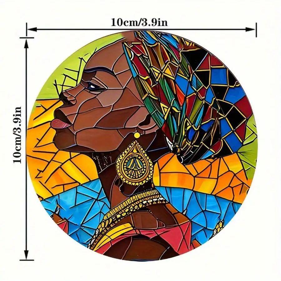 8pcs wooden art shaped coasters, used for beverage, coffee, and teacup cushions, decorating homes and restaurants,