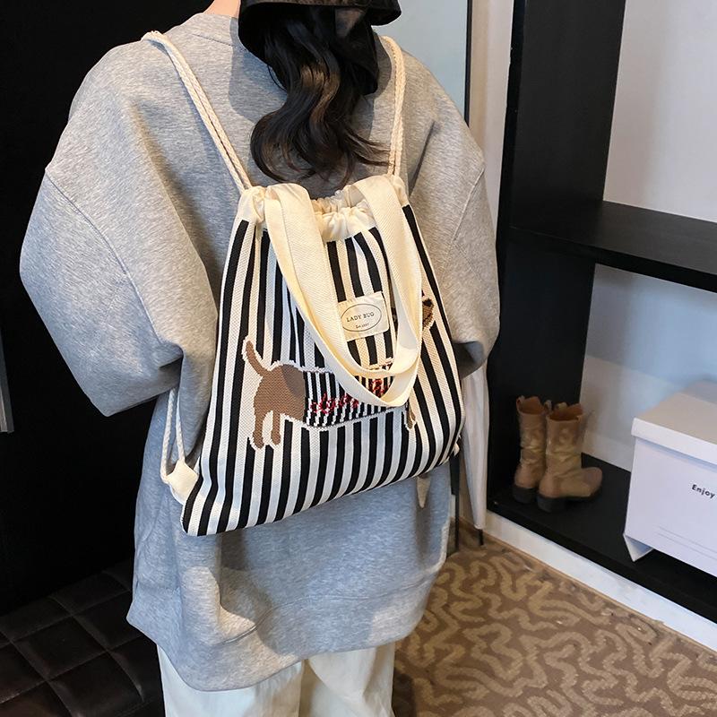 Large capacity women's backpack  new autumn and winter versatile backpack casual shoulder tote bag