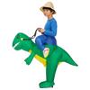 Adult Inflatable Children Dinosaur Halloween Costume Fancy Dress Outfit Cosplay