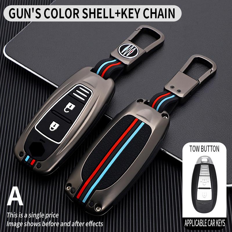 

Styling Mouldings Car Remote Key Cover Case Shell Bag For Suzuki Swift Kizashi Vitara SX4 Baleno Ignis Ciaz S-cross Ertiga Prote серый