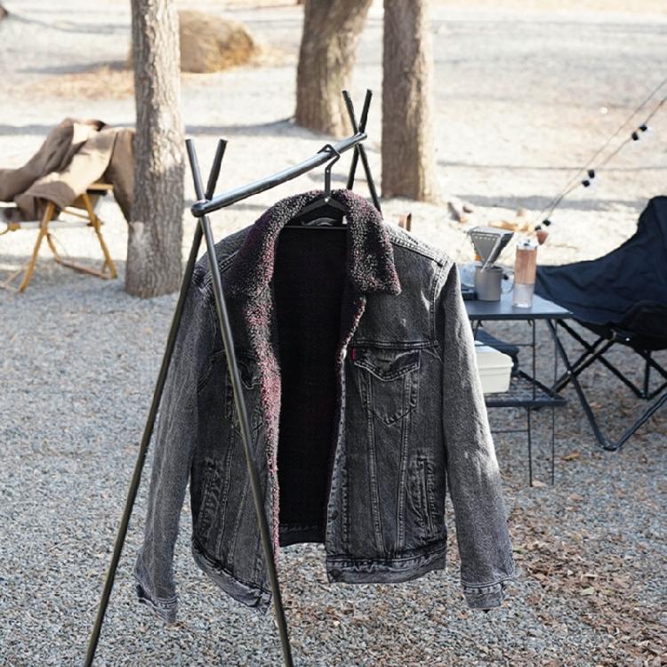2pcs Travel Friendly Folding Hangers Travel Hangers Convenient Clothes Rack for Traveler and Outdoor Lover