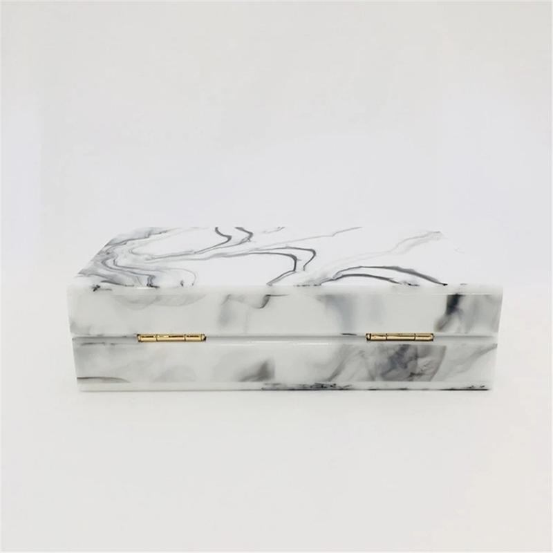 New Designer Wallet Chinoseries Marble Pattern Hangbags Ink Print Acrylic Clutch Purse Vintage Evening Bag Mini Messenger Bags