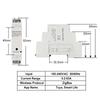 Smart ZigBee Energy Meter with 63A Clamp Current Transformer App Monitor Power Electricity Statistic AC100-240V Works with Tuya