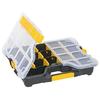 Plastic Case - ALLIT - 457410 - W.29.5 X H.4.7 X D.23.7 Cm - 12 Compartments - Lockable
