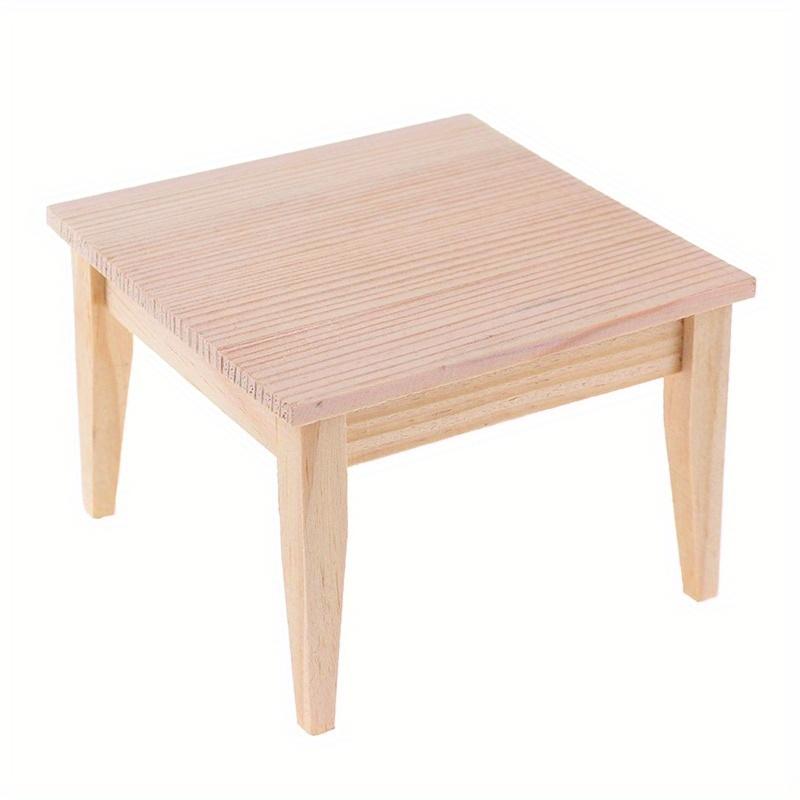 

Изысканная имитация мини-модель обеденного стола для украшения кукольного дома 1/12 Мебельные аксессуары