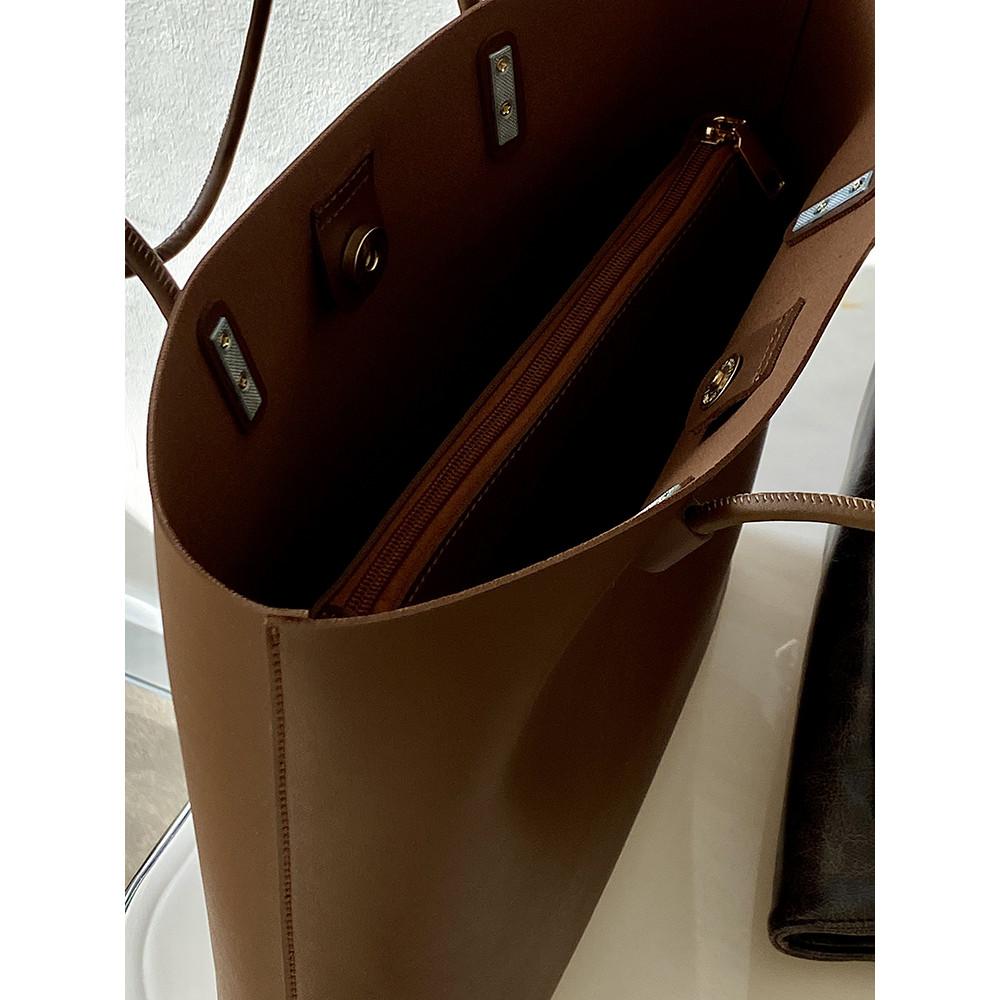 IELGY Autumn Winter Korean Version Commuter Portable Tote Bag Large Capacity Shoulder Bag
