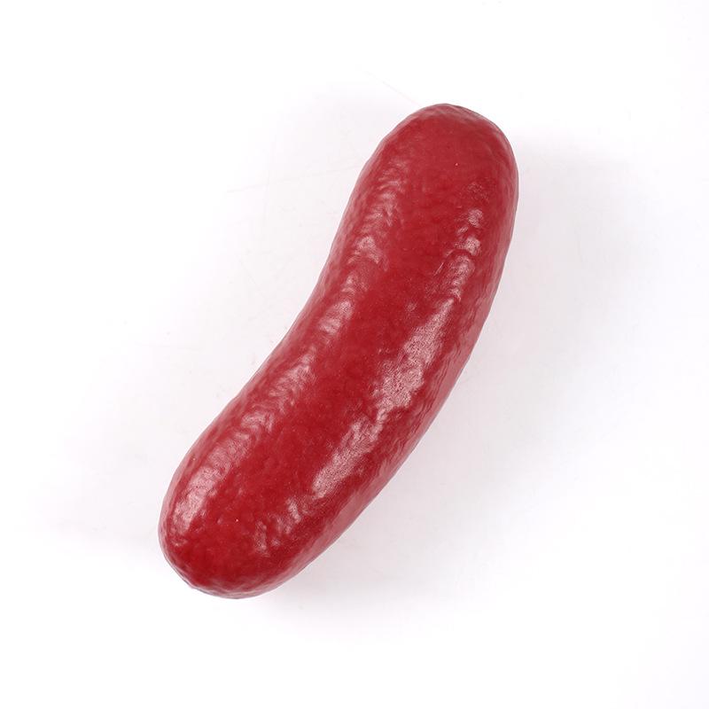 Simulated Hot Dog Sausage Toy - Harbin Red Sausage Model for DIY Food and Playhouse Accessories