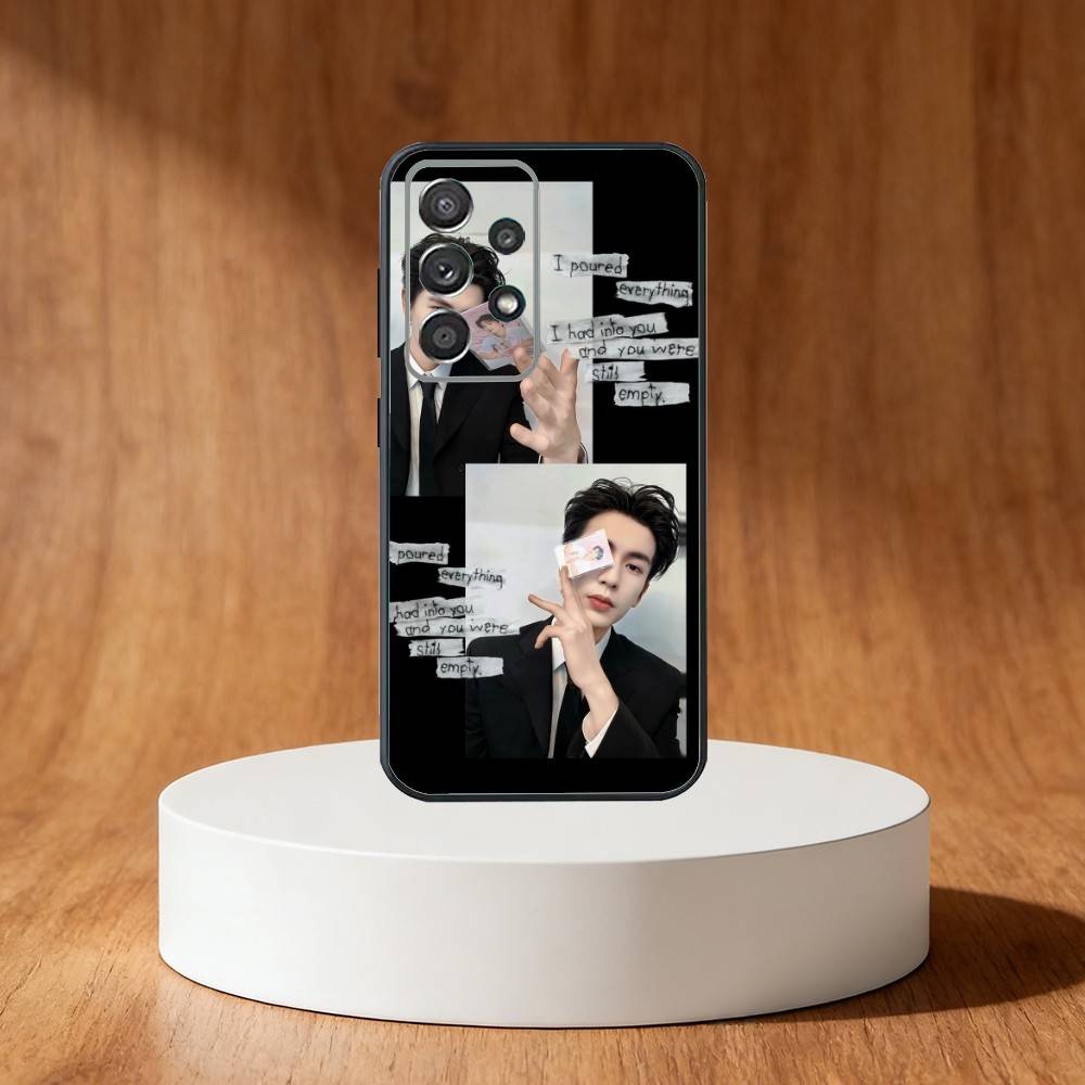 Красивый чехол для телефона Krien Zhang L-Linghe для Samsung S25, S24, S21, S22, S23, S30, Ultra, S20, Plus, Fe, Note, 10, 9, 5G Черный Samsung S25ULTRA