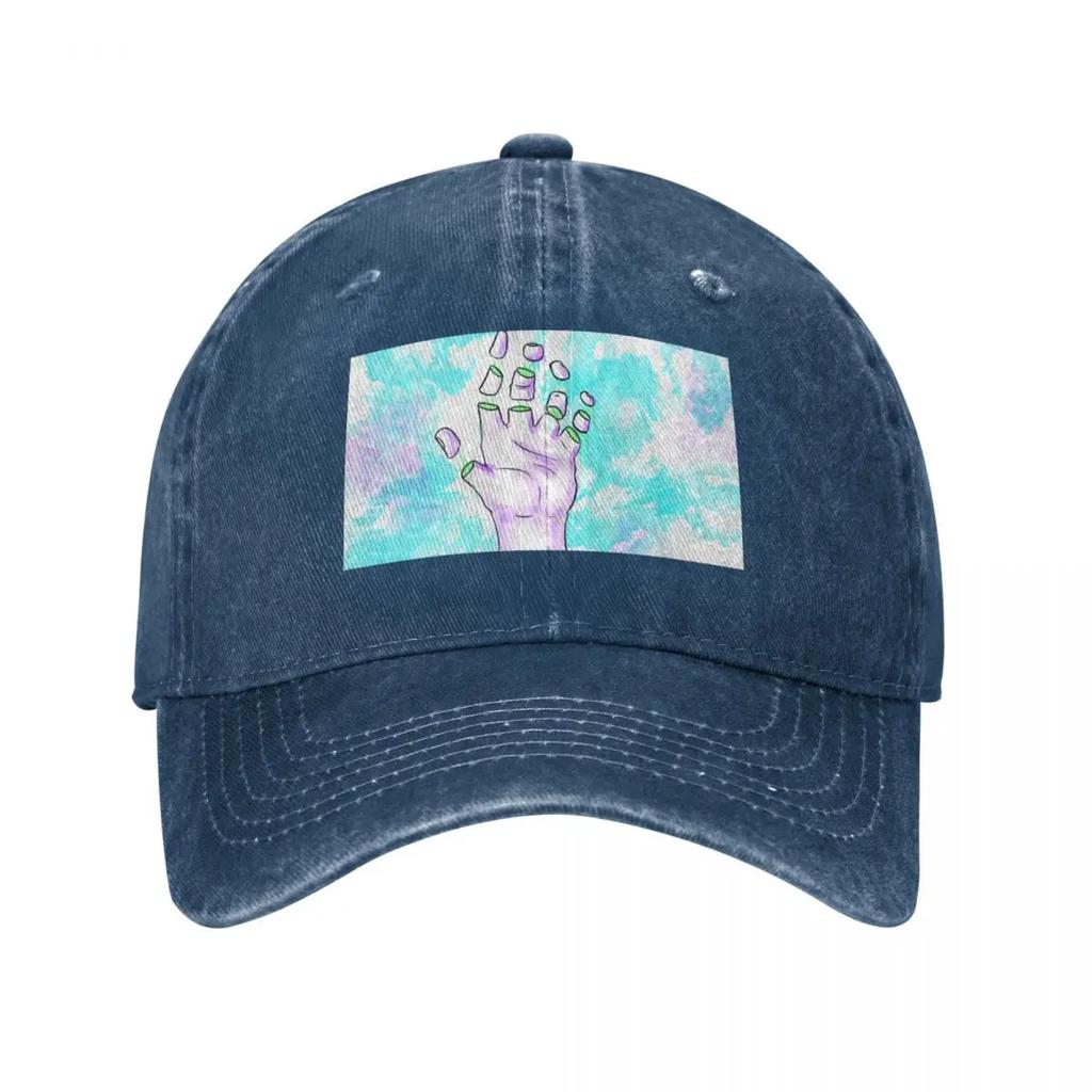 Reaching Baseball Cap Funny hats Anime Icon Sun Cap Womens Hats Unisexs
