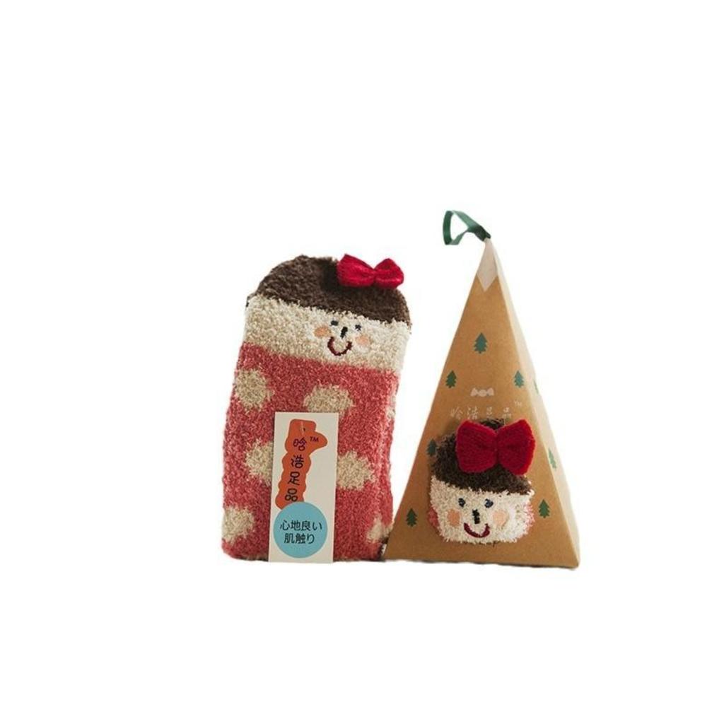 Cute animal warm socks, Christmas socks, thick socks