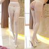 Love Story Women's Transparent Open Crotch Pantyhose & Underwear Set