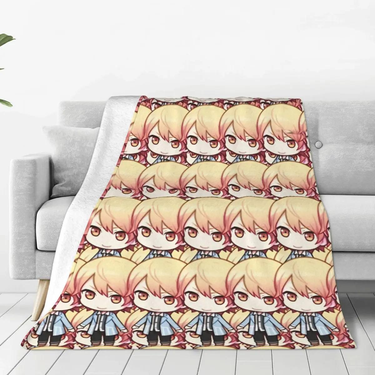 Tsukasa Tenma A Lot Fuzzy Vintage Warm Throw Blanket for Bedspread All Season Use 75X95CM