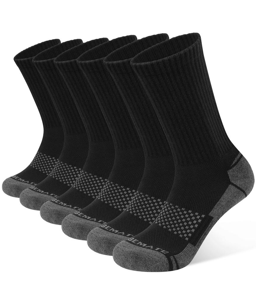 Athletic Hiking for Outdoor and Features a Pile Sole and Combed Cotton for a Comfortable [CLOSEMATE] Men's Socks, Breathable, Anti-Odor, Socks,