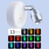 Remote Wireless LED Spotlights Rotatable Accent Lights Battery Powered Puck Picture Lights Indoor Closet Lights Wall Lamp