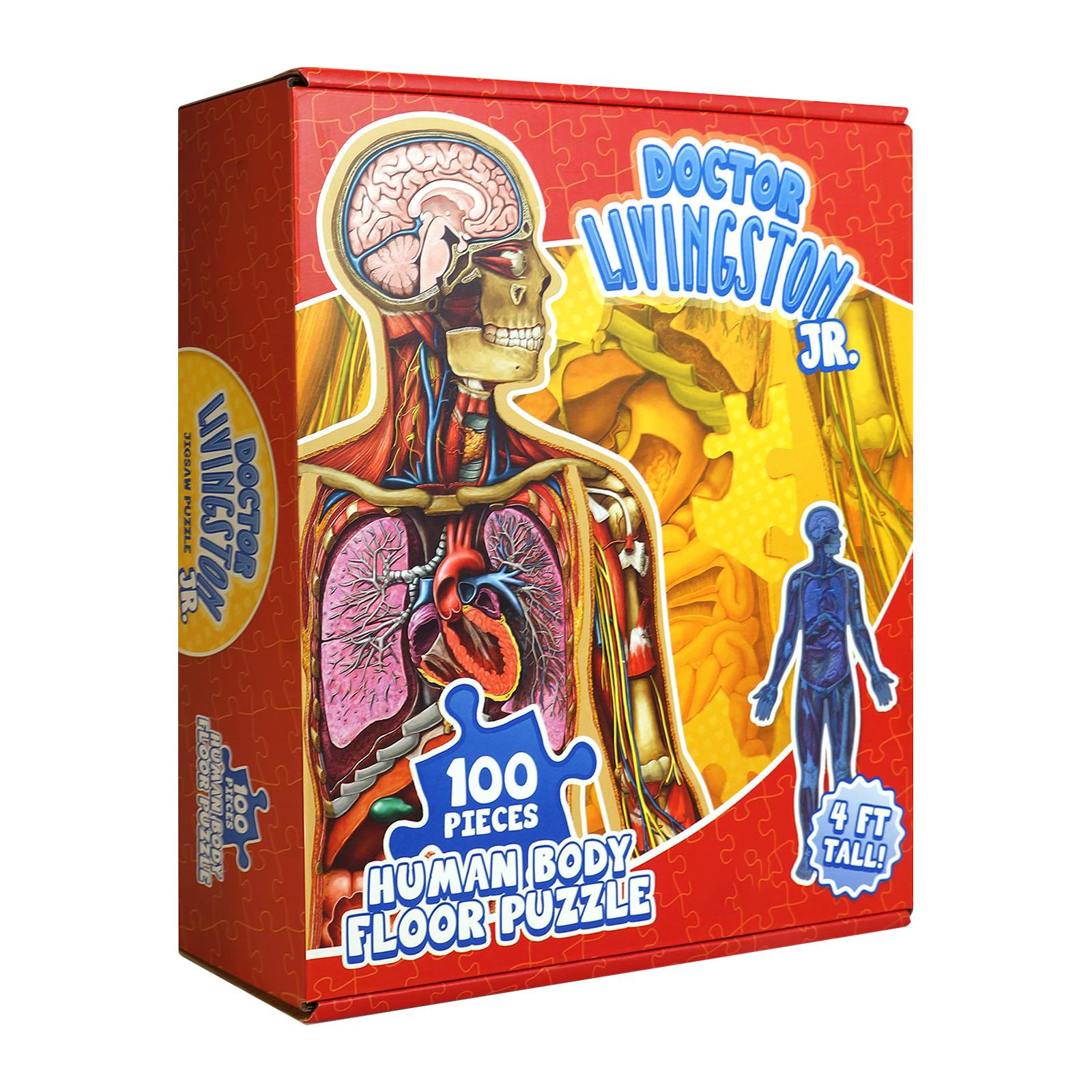 

Kids Educational Human Anatomy Puzzle Learning Toy One Size