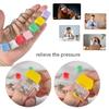 1PC Mechanical Keyboards Clicks Toy With Colorful LED Lights Switches Tester For Desk Decoration And Relaxation