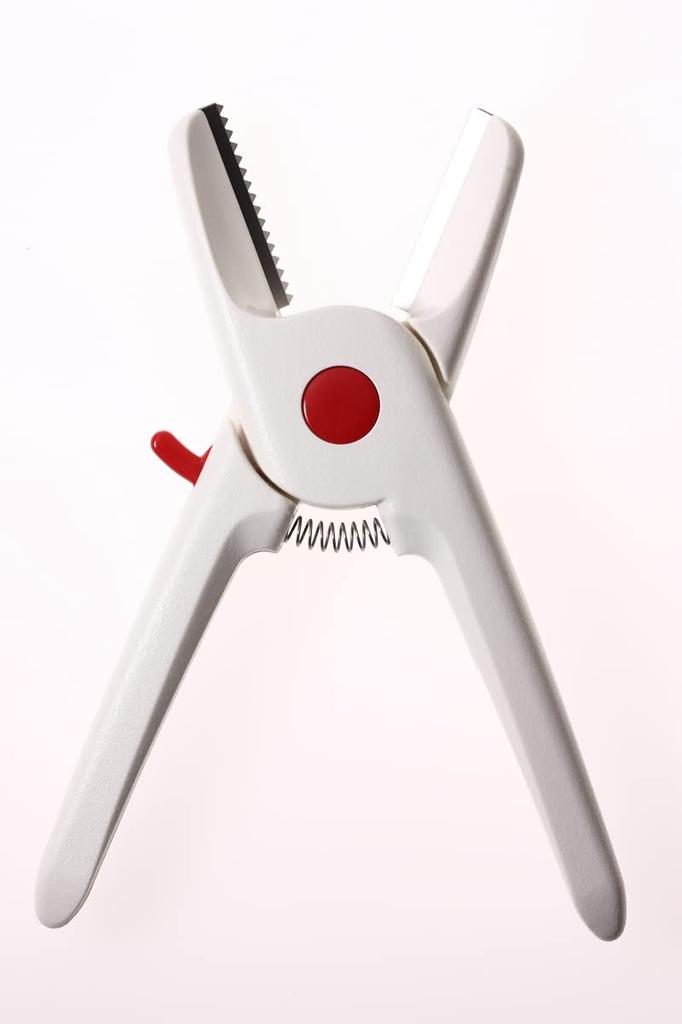 SUWADA Kastanien-Schälschere Kastanie Kuribozu II schält die harte Kastanie Edelstahl weiß ~Einfach schälen~!