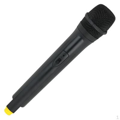 Durable Plastic Microphone Miniature Mic Model Lip-synch Singing Props