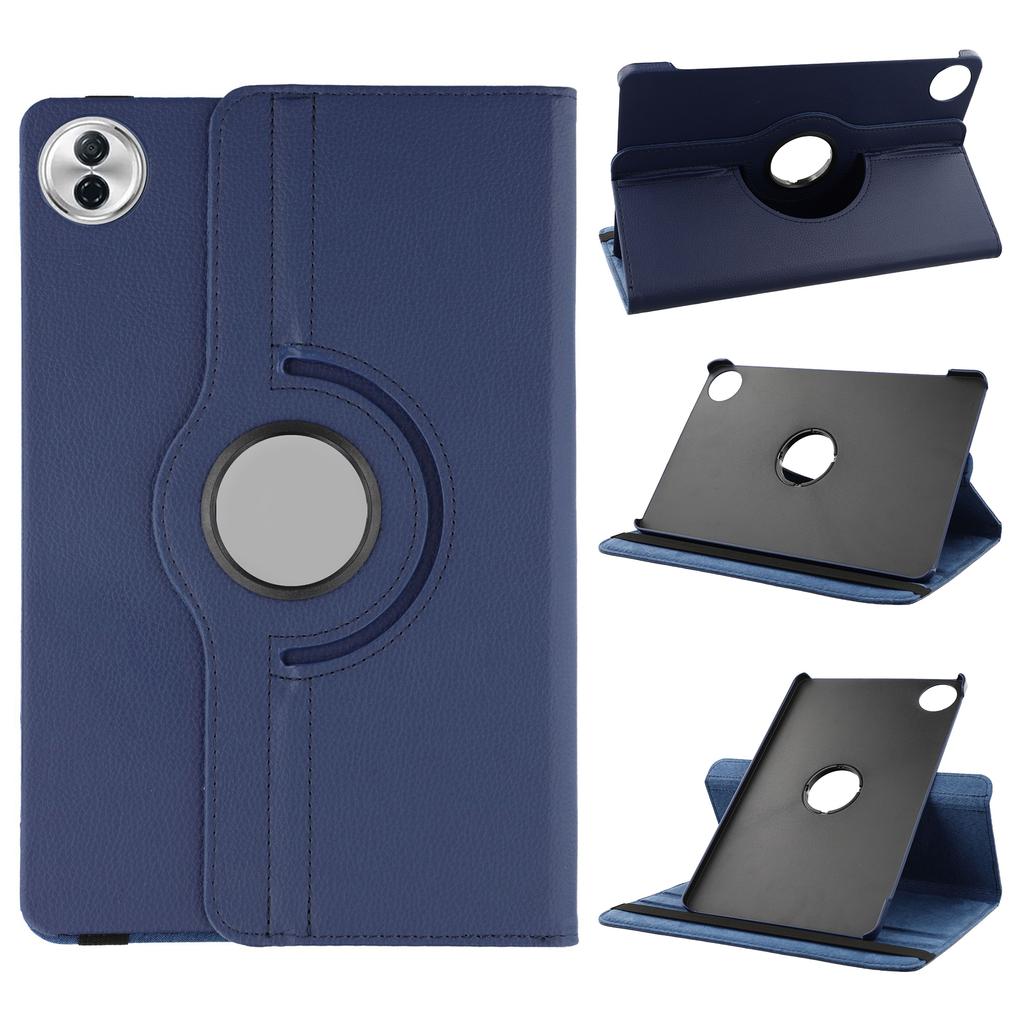 For Honor Pad 10 Case Rotating Stand PU Leather+PC Tablet Cover with Elastic Band