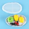 Silicone Irregular Oval Tray Mold Soft Transparent Tray Mold New Jewelry Holder Mold  Storage Tray