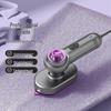 Portable Smart Dual-Stage Iron & Steamer: Foldable, Dry/Wet Ironing, Garment Steamer