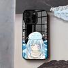 Rimuru Tempest T-Tensei Phone Case For IPhone 17 Air 16 E Pro Max 15 14 13 Mini 12 Pro 11 Max Plus Black Glass Cover