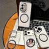 Magnetic Clear Phone Case for Xiaomi Redmi 17 5G,17 Card Insert DIY Photo Holder Soft TPU Cover