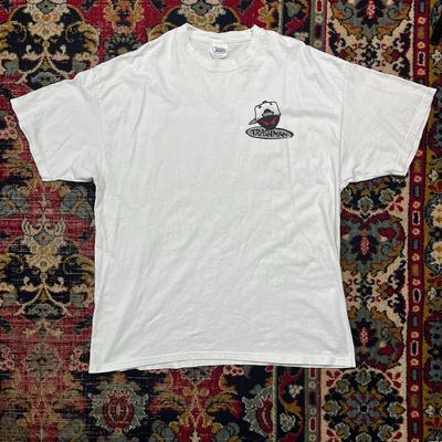 Maglietta Vintage Spazzino Anni '90 Hold My Beer Grafica Divertente Taglia XL