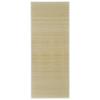 Tapis - vidaXL - Rectangulaire - 80 x 300 cm - Bambou naturel - Antidérapant PVC