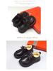 Schwarze Loafer für Mädchen mit weicher Sohle - Performance-Schuhe für Frühling & Herbst