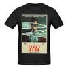 Unisex Fight Club Filmplakat Vintage T-Shirt Streetwear Baumwolle Rundhals Anime Shirt
