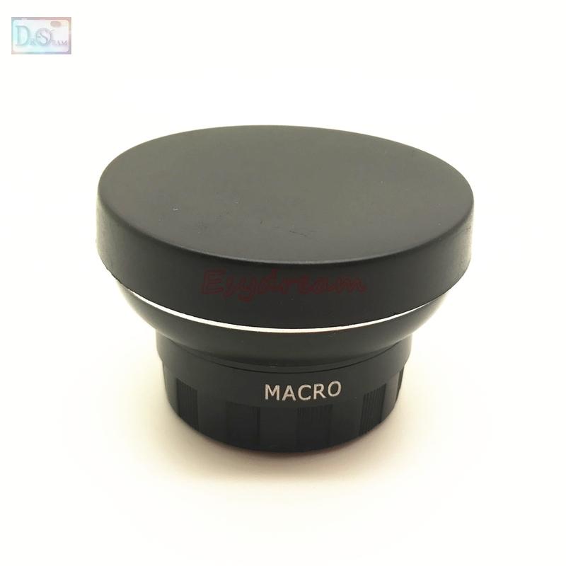 37mm 0.45x Wide Angle + Macro Conversion Attachment Lens Filter for Olympus Panasonic Gopro 37 Mm 0.45