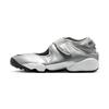 W Air Lift Leather Metallic Silver Tabi Shoes Mary Jane HM5737-003