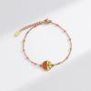 Women's Cross-border Creative Design Stainless Steel Soccer Beaded Bracelet European American-Style Minimalist Fashion Gift